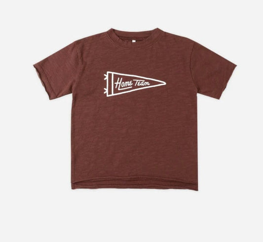 Rylee & Cru Raw Edge Tee Home Team