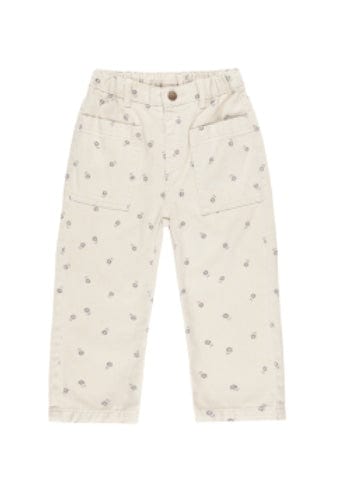 Rylee 2-3Y Rylee & Cru JASPER PANT BLUE DAISY