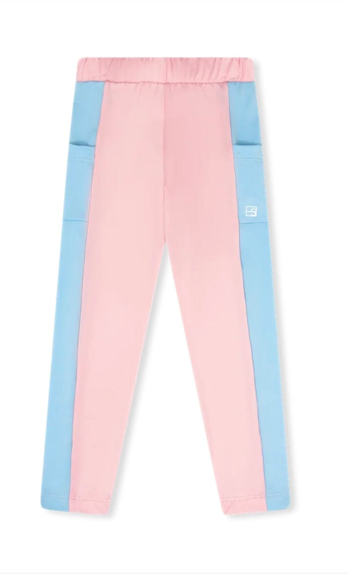 Set Athleisure Lila Legging Cotton Candy Pink & Blue