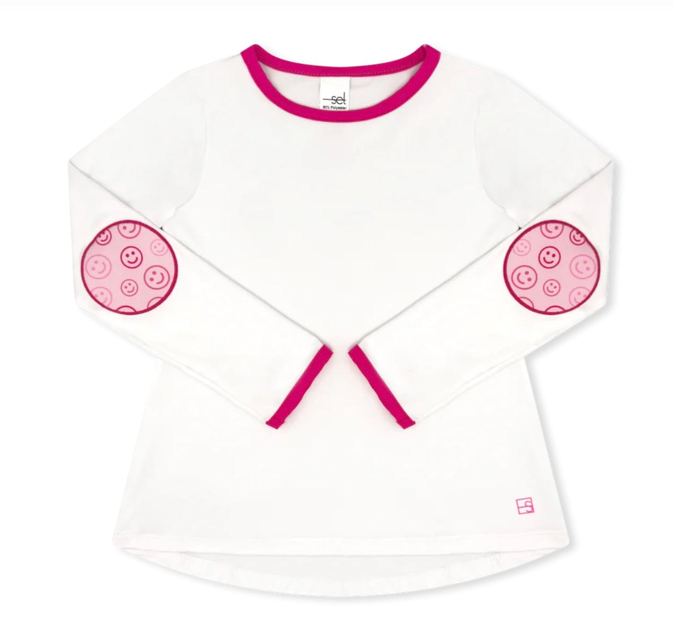 Set Athleisure Kylie T Long Sleeve Pure Coconut, Power Pink, Don't Worry Be Happy