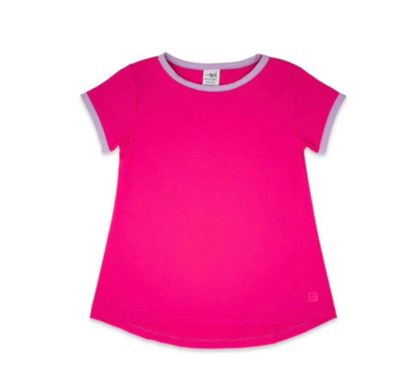 Set Athleisure Set Bridget Basic T shit Power Pink