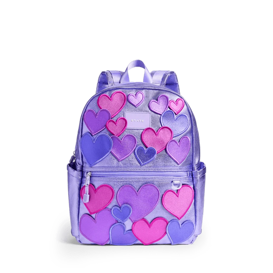 STATE Kane Backpack Hearts Metalic