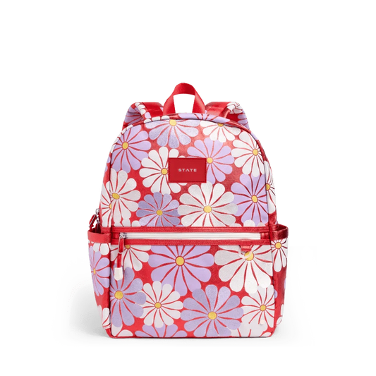 STATE Kane Double Pocket Backpack Metalic Floral