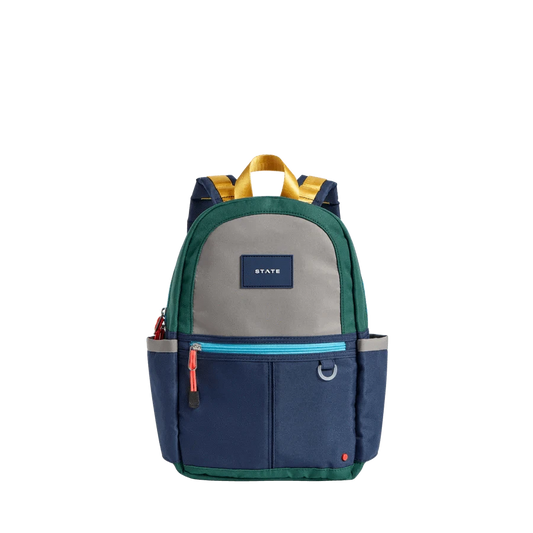 STATE Kane Mini Backpack Green/Navy