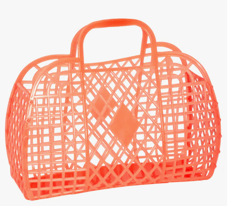 Sun Jellies Retro Basket Jelly Bag - Large