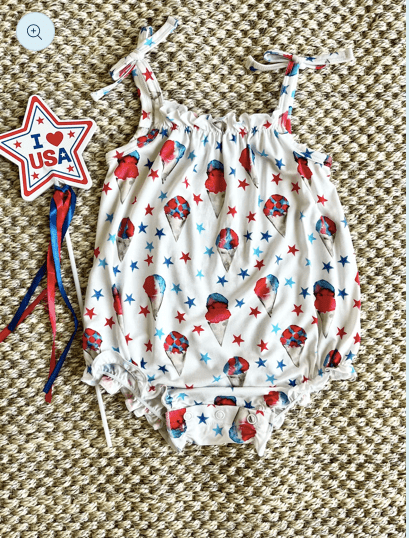 Sweet Bay/Wee Ones Red, White & Blue Bubble