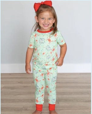 Sweet Bay/Wee Ones Sweet Bay Crab Trap Christmas PJ's