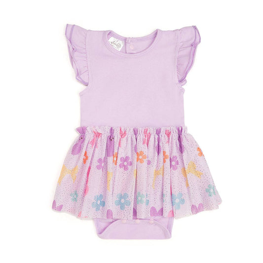 Sweet Wink 06-12M Coquette Easter Bunny Short Sleeve Tutu Bodysuit - Baby TB-33-06-12M