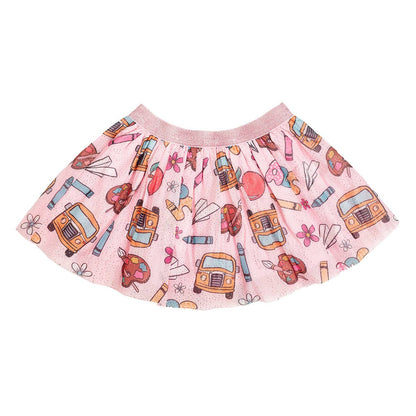 Sweet Wink 2-4Y Back To School Tutu - Kids Dress Up Skirt TT-03 SCH-2-4Y