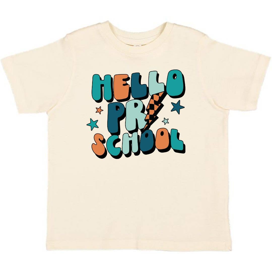 Sweet Wink 2T Hello Preschool Short Sleeve T-Shirt - Back to School Kids BST-167 NT-2T