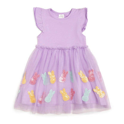 Sweet Wink 3T Easter Peeps Flutter Sleeve Tutu Dress - Girls Clothes DSS-52-3T