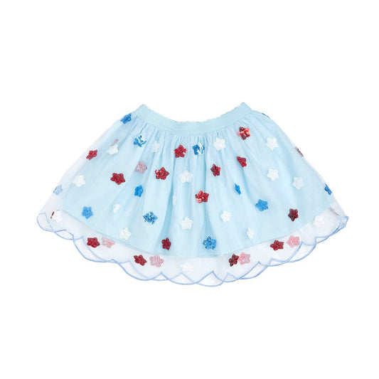 Sweet Wink 4-6Y USA Sequin Stars Tutu - Fourth of July - Kids Clothing TT-03 SEQ-4-6Y