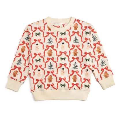 Sweet Wink 4T Christmas Cutie Sweatshirt - Girls Clothes - Holiday GLS-154 NT-4T