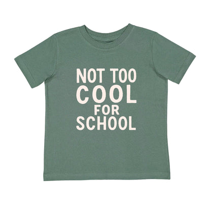 Sweet Wink 5/6 Not Too Cool For School Short Sleeve T-Shirt - Boys Clothing BST-256 GR-5/6