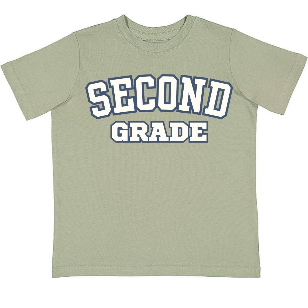 Sweet Wink 7/8Y Second Grade Varsity Short Sleeve T-Shirt - Boys Clothing BST-217 SG-7/8Y