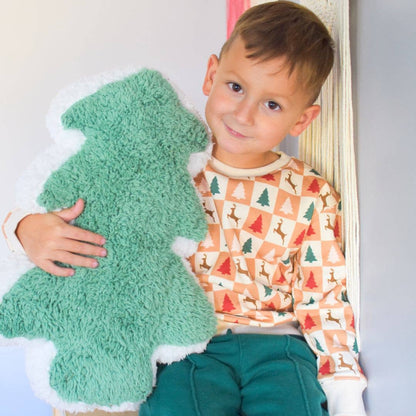 Sweet Wink Cabin Christmas Sweatshirt - Kids Clothing - Holiday