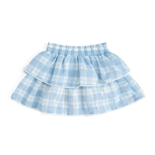 SWEET WINK Sweet Wink Girls Girls-bottoms Blue Plaid Skort - Back To School - Kids Boutique Clothing