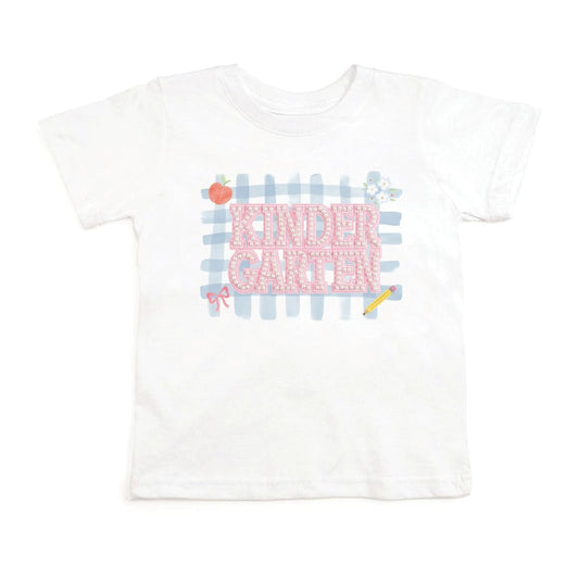 SWEET WINK Sweet Wink Girls Girls-tops Kindergarten Pearl Patch Short Sleeve T-shirt Back To School