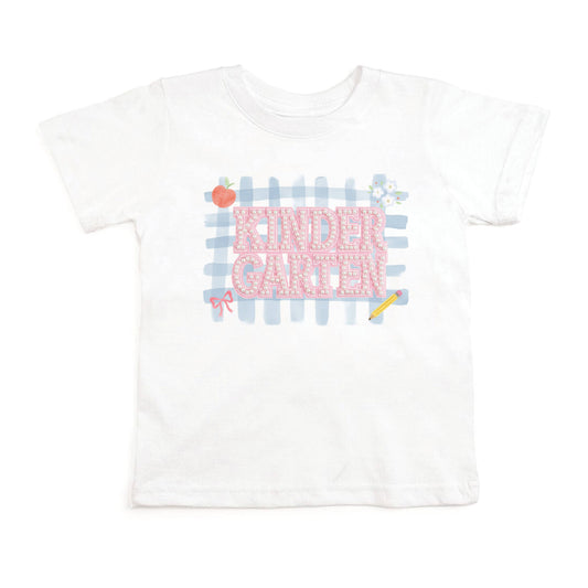 Sweet Wink Kindergarten Pearl Patch Short Sleeve T-Shirt Back To School