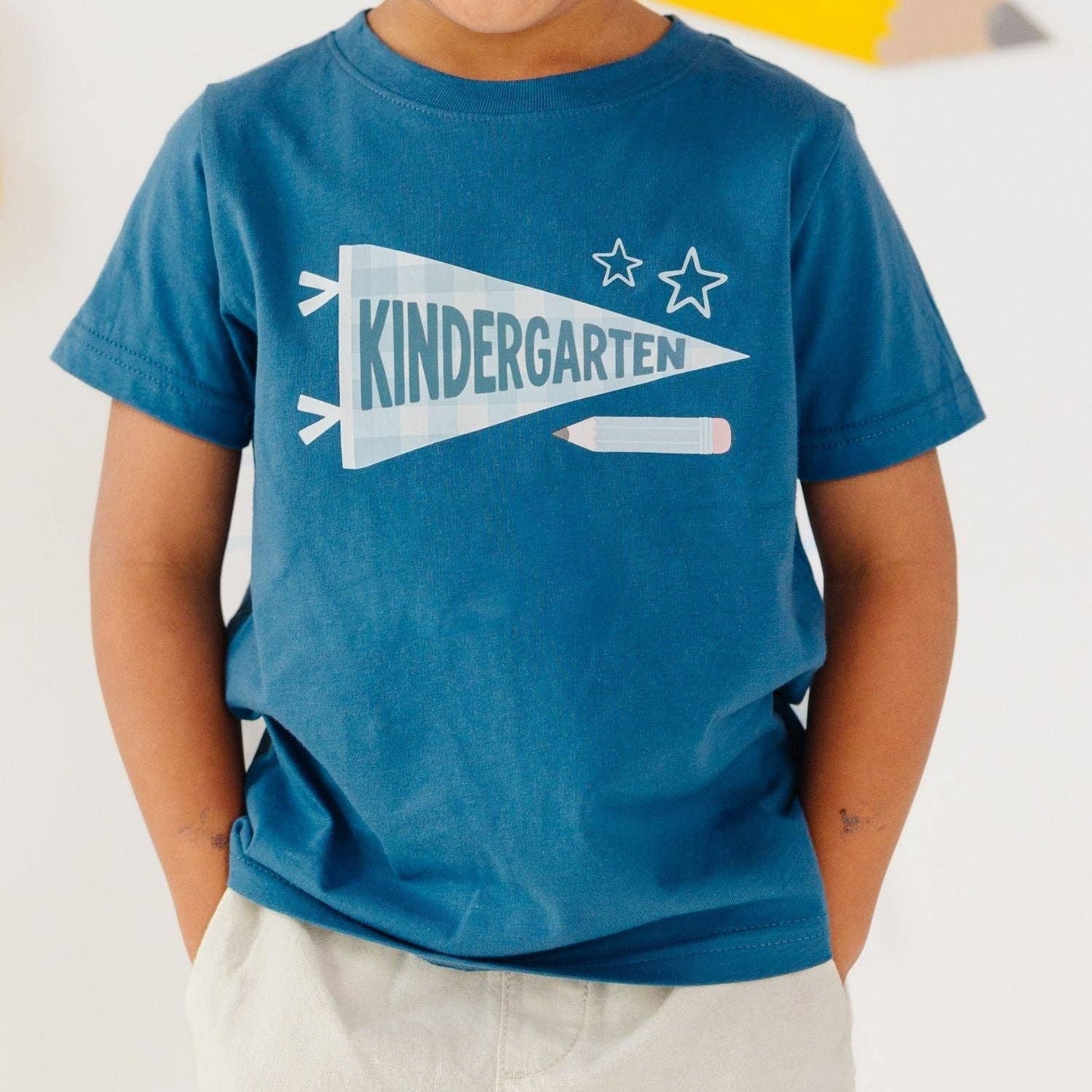 Sweet Wink Kindergarten Pennant Short Sleeve T-Shirt - Boys Clothing