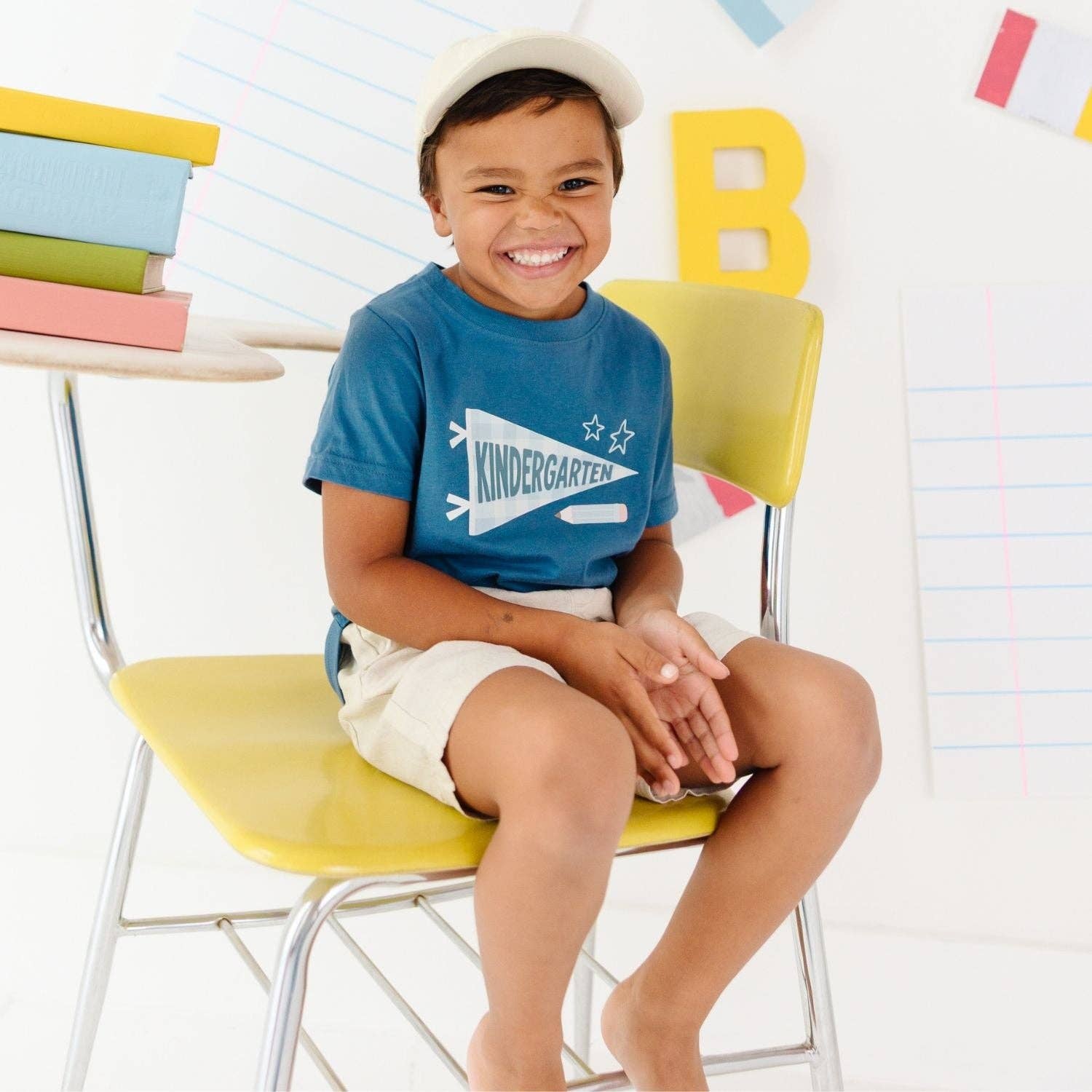 Sweet Wink Kindergarten Pennant Short Sleeve T-Shirt - Boys Clothing