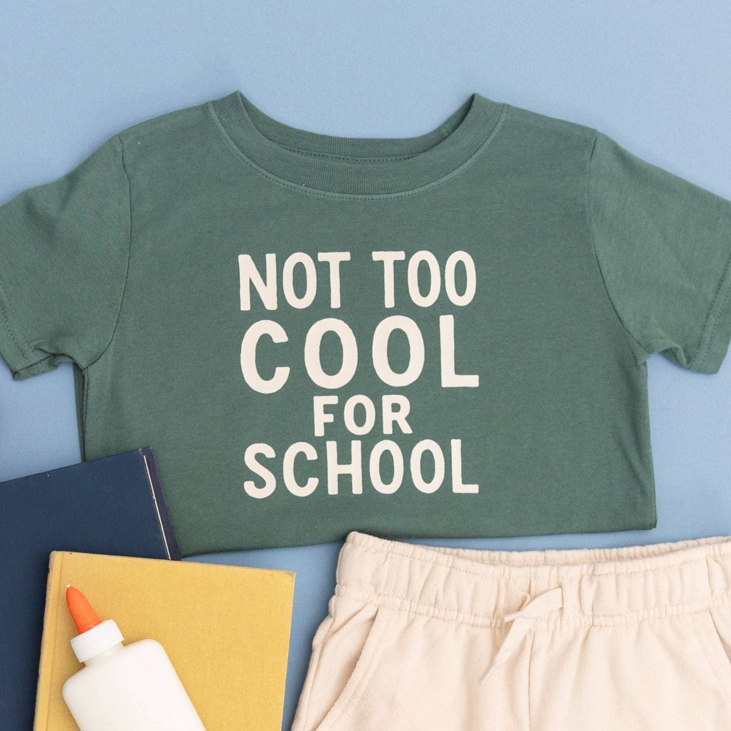 Sweet Wink Not Too Cool For School Short Sleeve T-Shirt - Boys Clothing