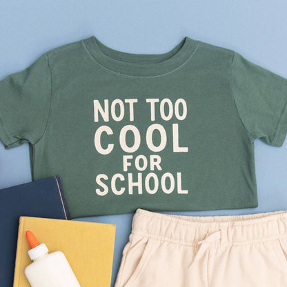 Sweet Wink Not Too Cool For School Short Sleeve T-Shirt - Boys Clothing