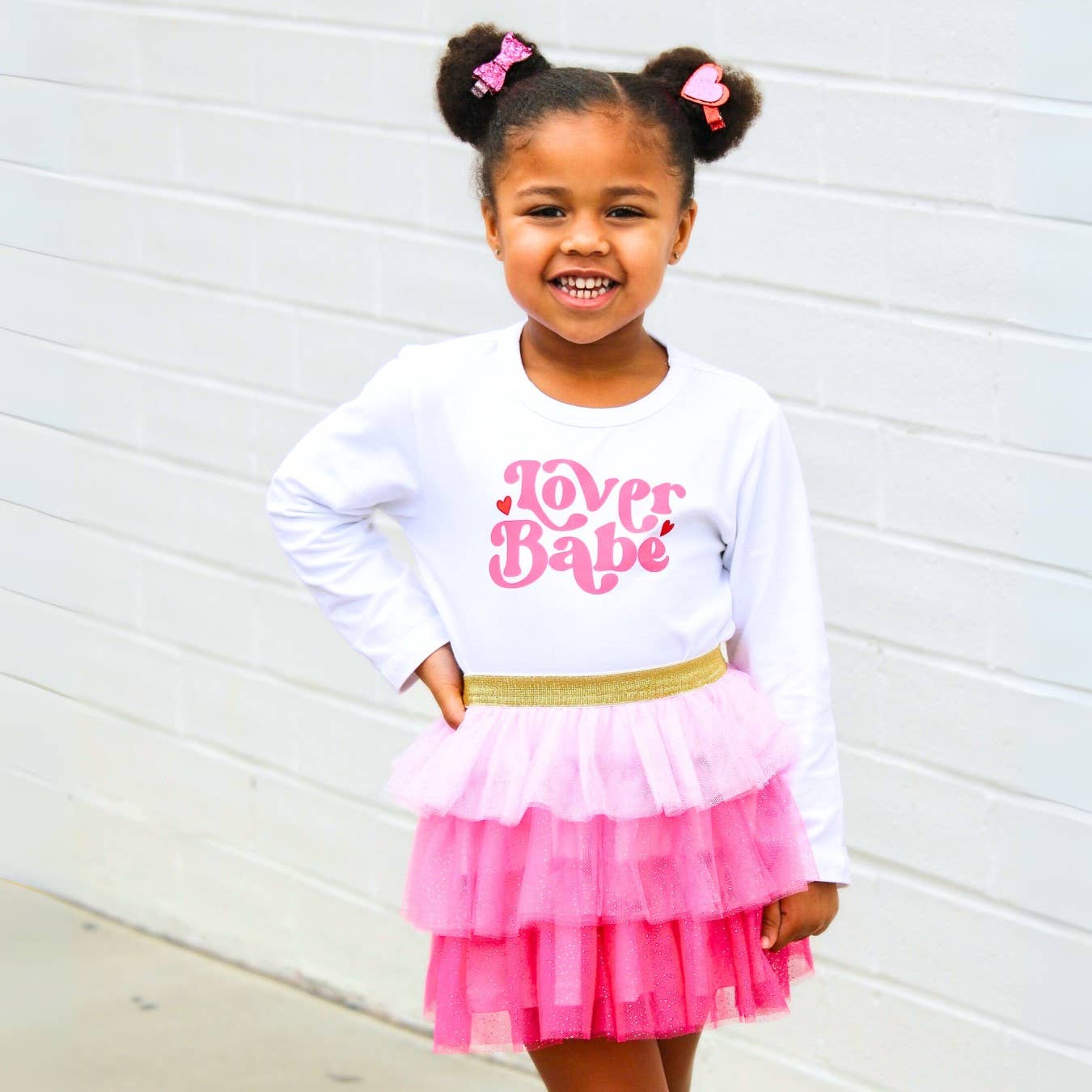 Sweet Wink Pink Petal Tutu - Dress Up Skirt - Kids  Tutu