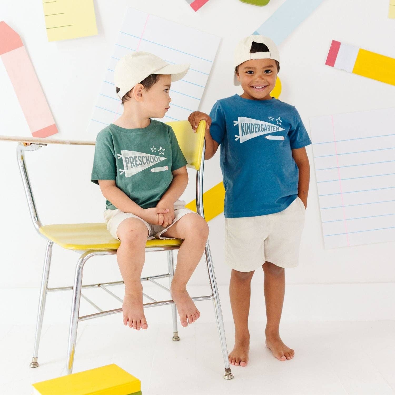 Sweet Wink Preschool Pennant Short Sleeve T-Shirt - Boys Clothing