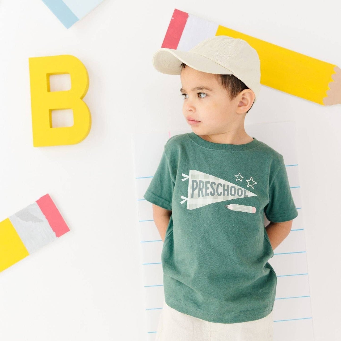 Sweet Wink Preschool Pennant Short Sleeve T-Shirt - Boys Clothing