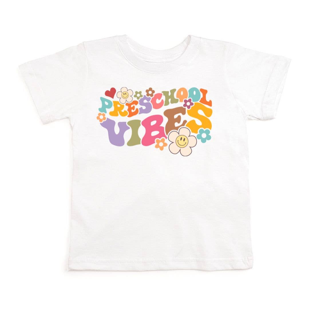 Sweet Wink Preschool Retro Short Sleeve T-Shirt - Back To School Kids