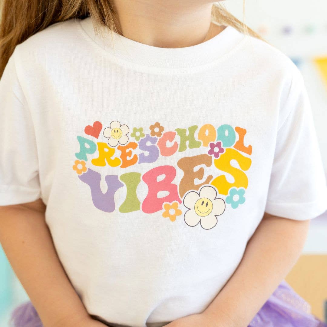 Sweet Wink Preschool Retro Short Sleeve T-Shirt - Back To School Kids