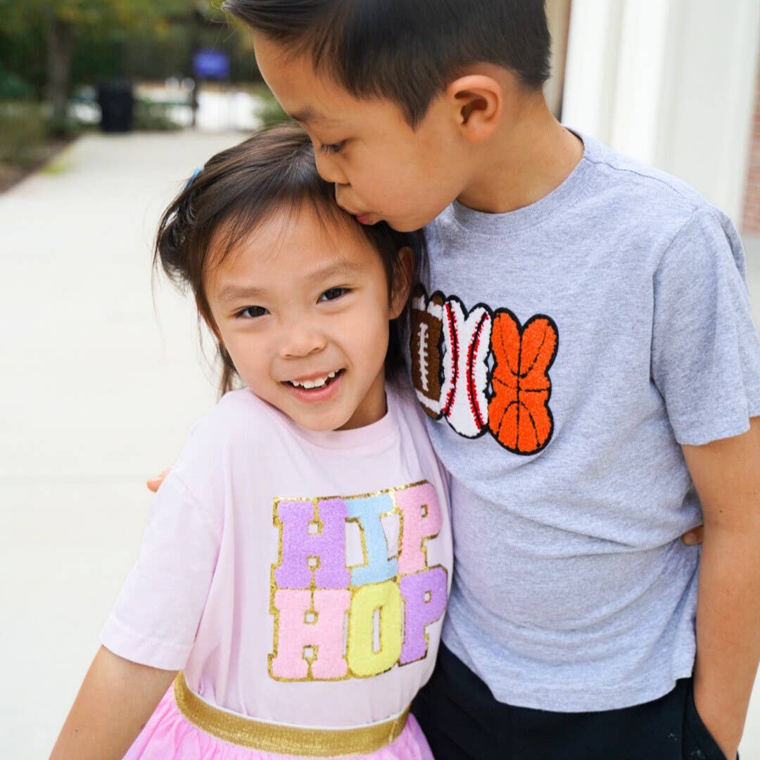 Sweet Wink Sports Peeps Patch Easter Short Sleeve T-Shirt - Kids Easter