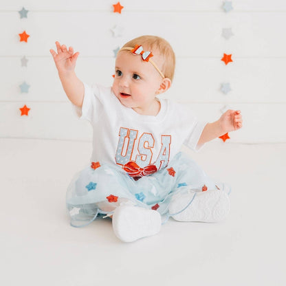 Sweet Wink USA Sequin Stars Tutu - Fourth of July - Kids Clothing