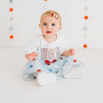 Sweet Wink USA Sequin Stars Tutu - Fourth of July - Kids Clothing
