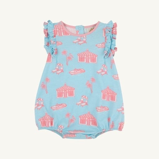 TBBC Tbbc Girls Infant Girls-bubbles Ruehling Ruffle Bubble - Pima