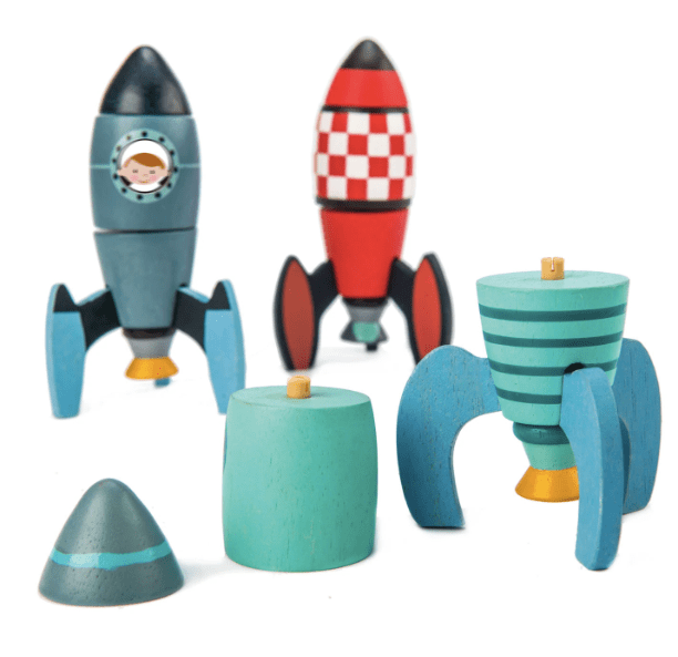 Tender Leaf Toys Default Rocket Construction