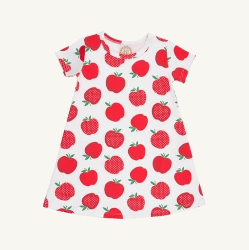 THE BEAUFORT BONNET COMPANY Polly Play Dress Ardsley Park Apple