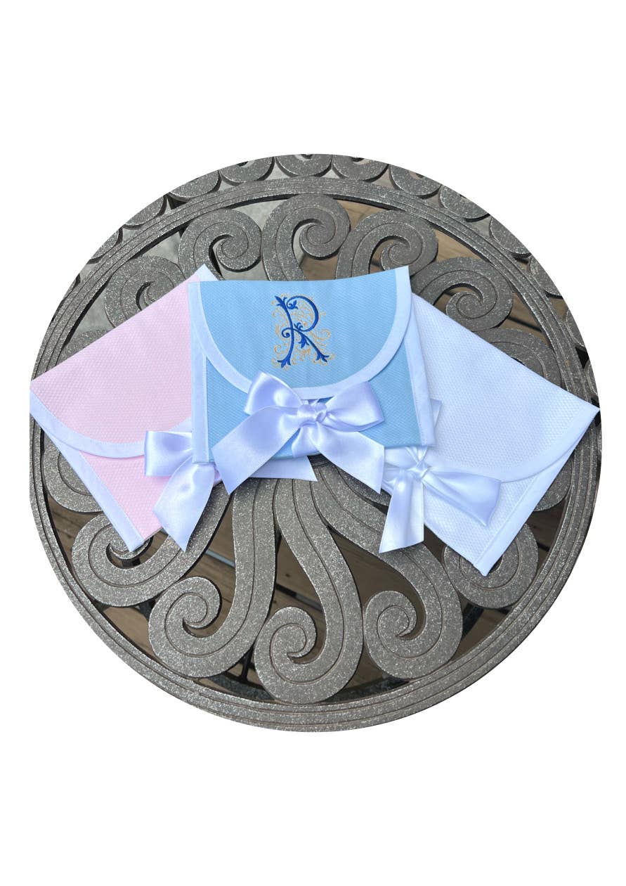 THE ROYALTY COLLECTION Cotton Pique Envelope Gift Bag - Petite