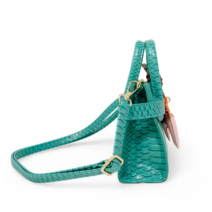 Tiny Treats and ZOMI GEMS Vivid Crocodile Pony Handbag