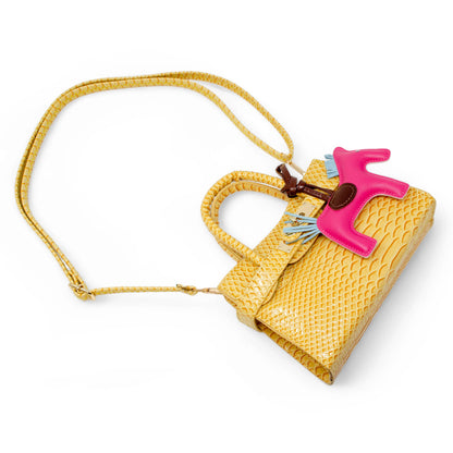 Tiny Treats and ZOMI GEMS Vivid Crocodile Pony Handbag