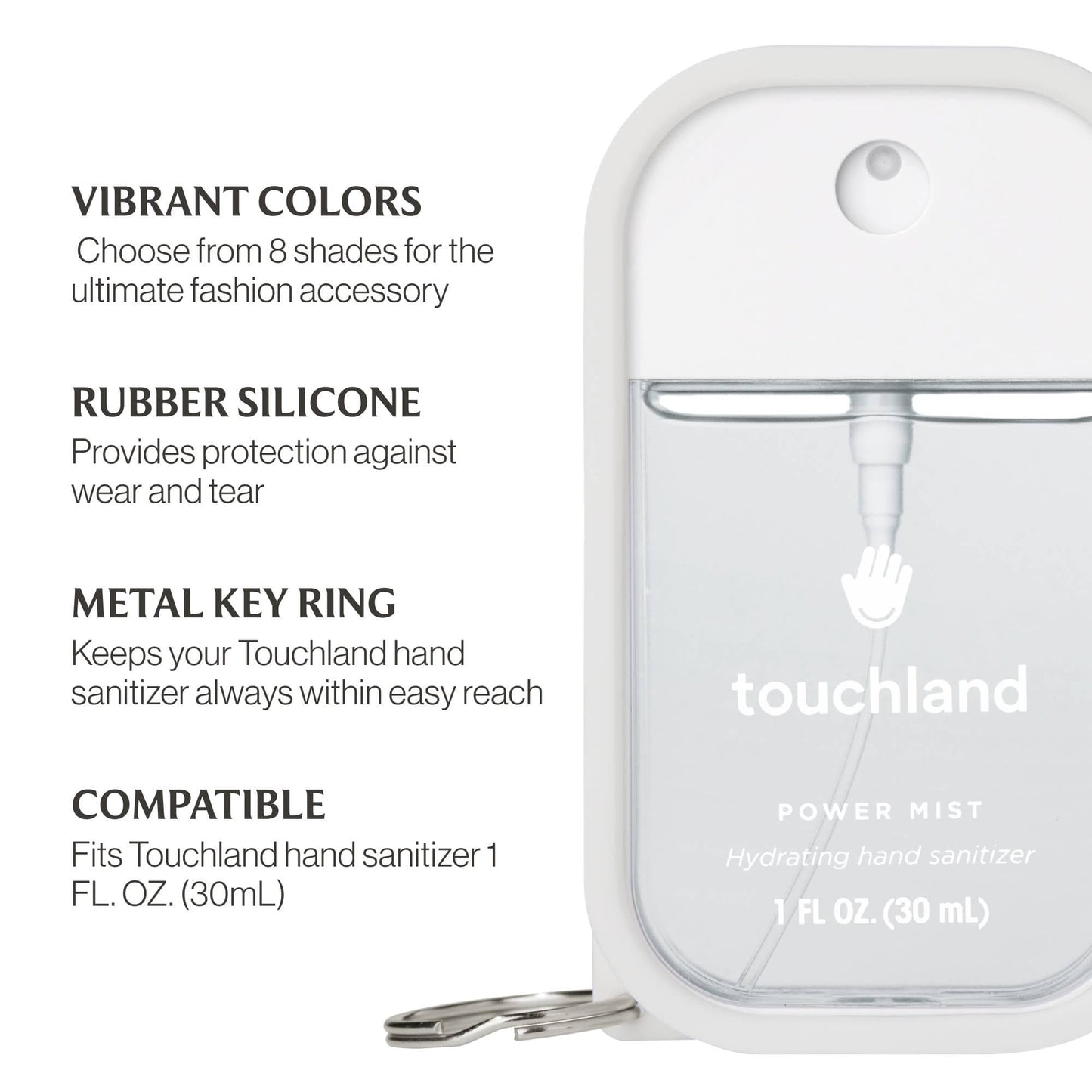 Touchland Icy White Hand Mist Case SHWHI30US