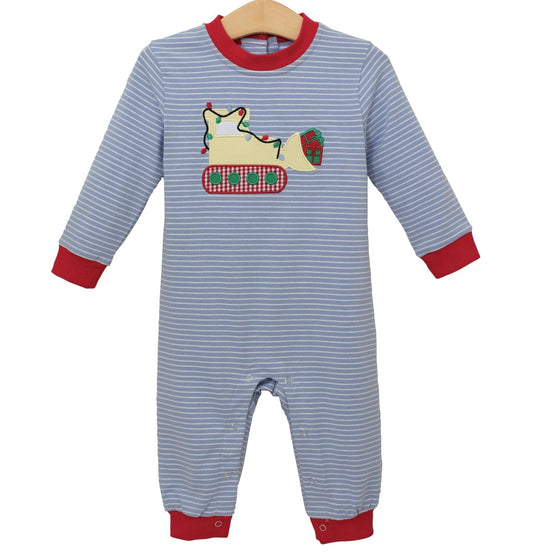 Trotter St Constructing Christmas Romper