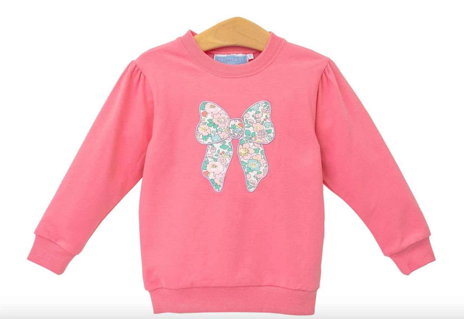 Trotter Street French Terry Pullover Bow