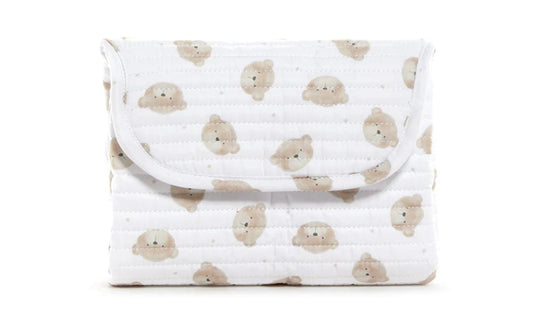Trvl Design QUILTED CHANGING MAT - TEDDY BEAR