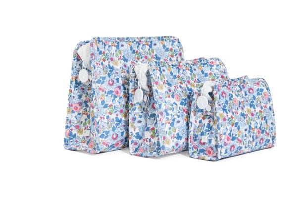 Trvl Design ROADIE LARGE Zip Pouch - BRIDGEHAMPTON FLORAL