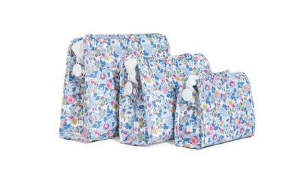Trvl Design ROADIE LARGE Zip Pouch - BRIDGEHAMPTON FLORAL