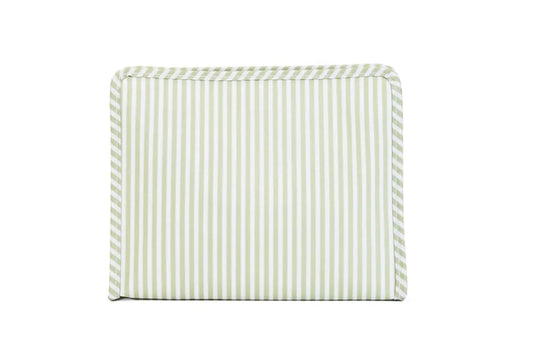 Trvl Design ROADIE LARGE Zip Pouch - PIMLICO STRIPE SAGE