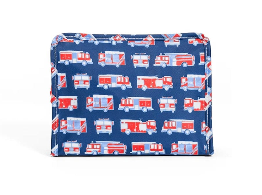 Trvl Design ROADIE MEDIUM Zip Pouch - FIRE ENGINES