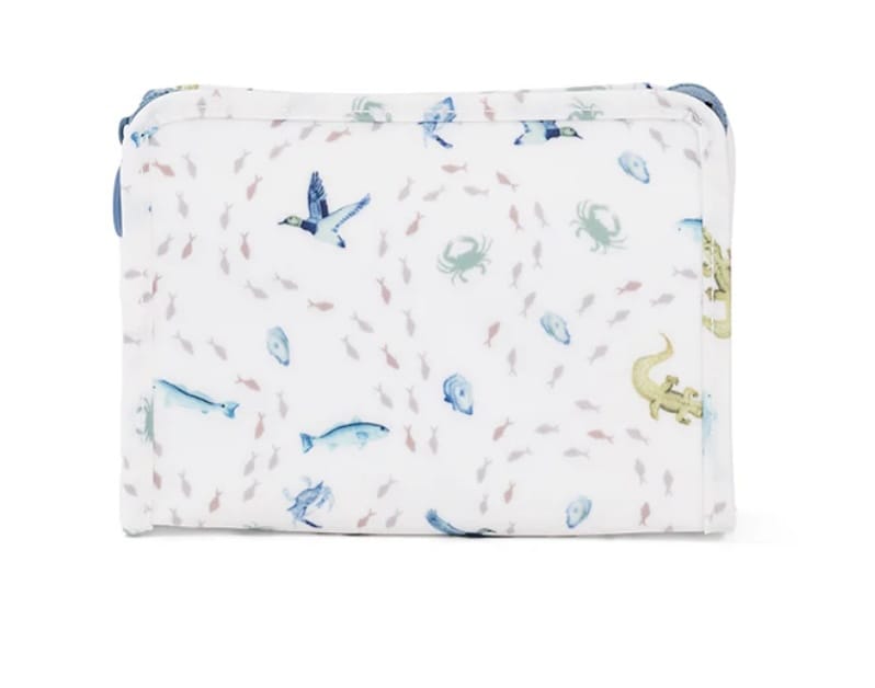 TRVL DESIGN Roadie Zip Pouch - Coastal Tides